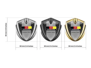 Hamann Car Badges Pro Design Stainless Steel Build